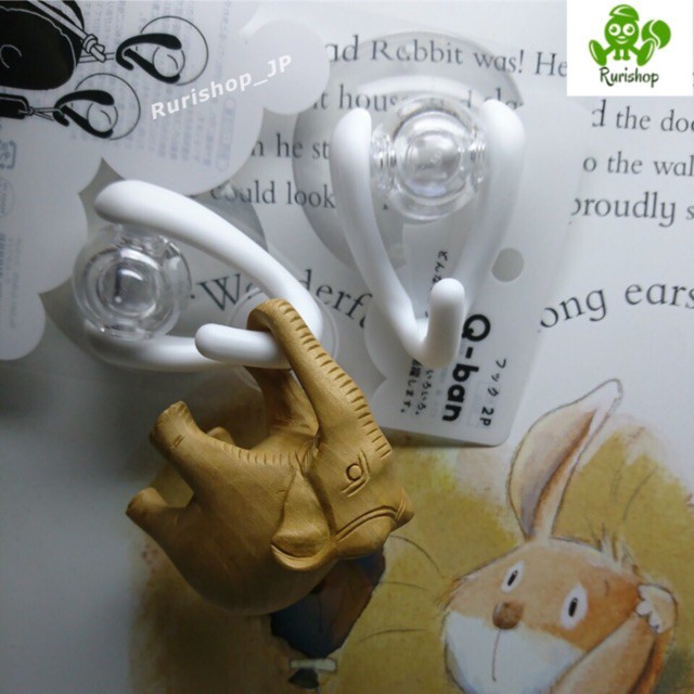 Set 2 móc treo hút chân không Yamada nội địa Nhật Bản