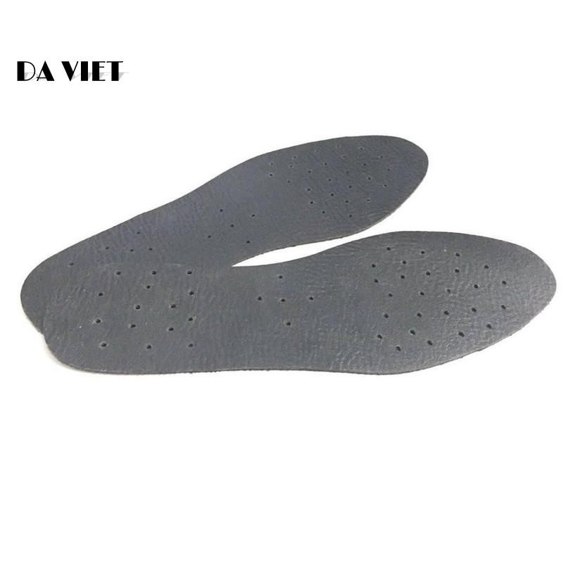 Lót giày da bò chuẩn 100% mềm khử mùi thông thoáng