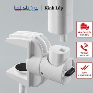 Kính lúp để bàn kiêm kẹp bàn đa năng có đèn 2in1 K7763
