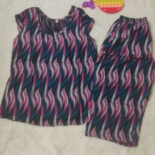 Đồ bộ tole nhung lửng size 1