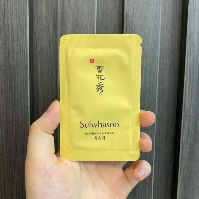 SAMPLE Mặt Nạ Thảo Dược Dưỡng Trắng Da SULWHASOO CLARIFYING MASK EX 3ML - Mặt Nạ Lột Thuốc Bắc