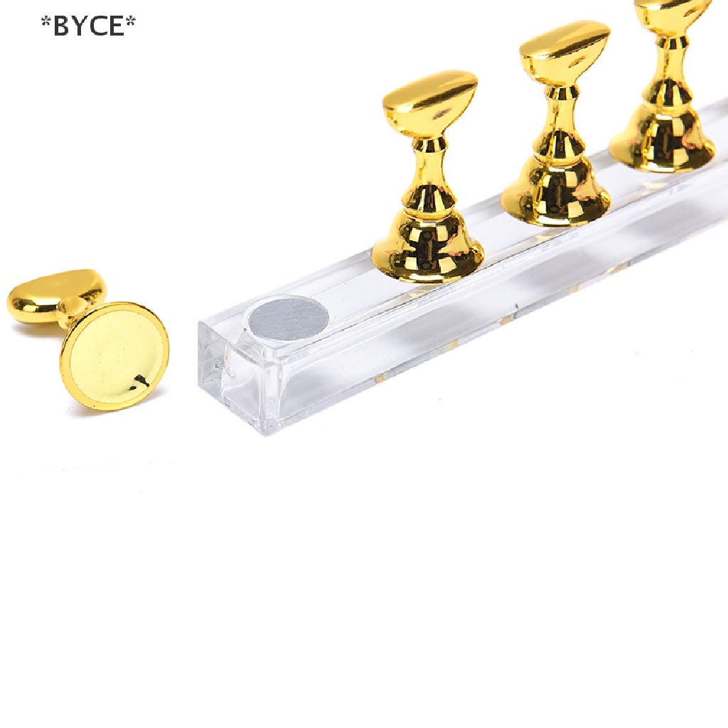 1 Bộ Giá Đỡ Trưng Bày Móng Tay Bằng Acrylic Pha Lê