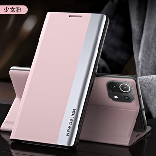 Bao da điện thoại nắp gập cho XiaoMi Mi 11 11T Lite Pro
