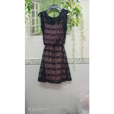 Đầm ren mềm mịn,2 lớp,3 màu