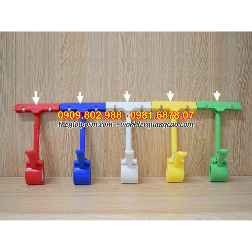 Combo 1 kẹp bảng giá + 1 tấm khuyến mãi, 1 kẹp sale + 1 tấm khuyến mãi