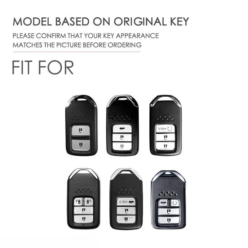 Vỏ Kim Loại Bảo Vệ Chìa Khóa Xe Hơi Honda Civic Jazz Hrv Brv Crv City Accord