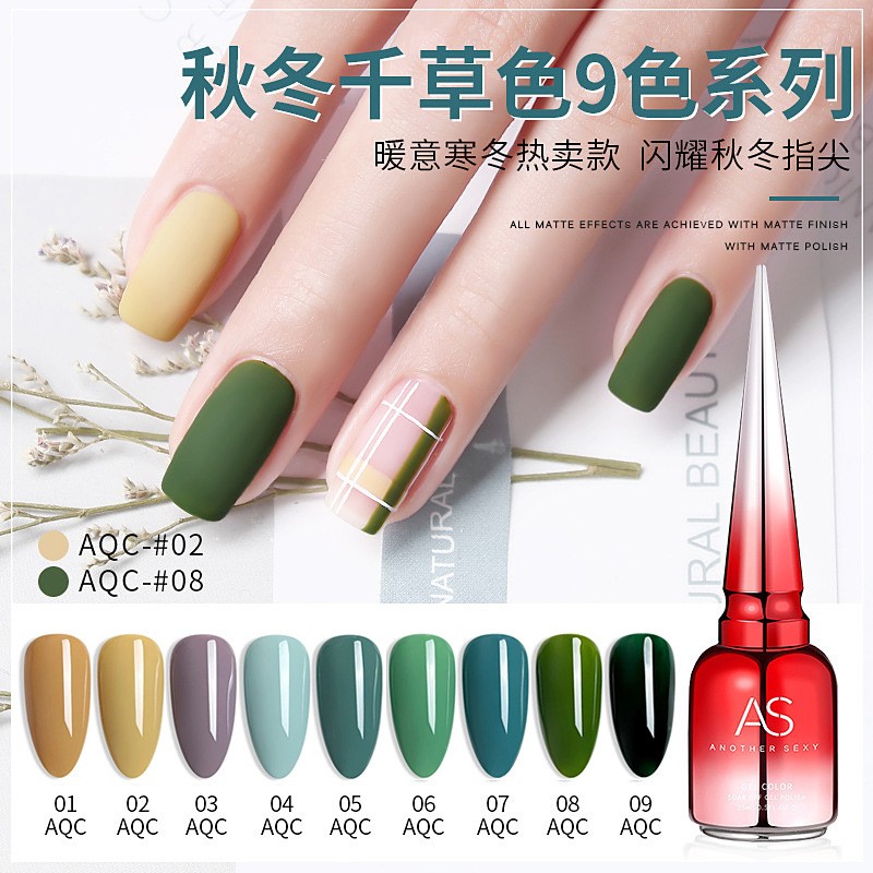 Sơn Gel AS mã AQC chai đỏ 15ml - manh219