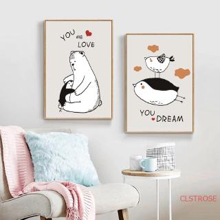 Tranh Vải Canvas Treo Tường Trang Trí Nội Thất Xinh Xắn