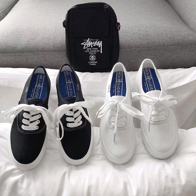 Giày bánh mì Ulzzang đế độn form basic