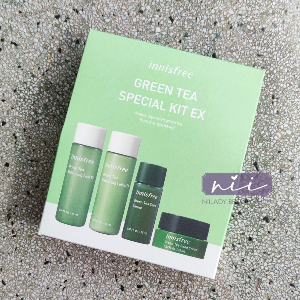 Set Dưỡng Da Mini Innisfree Green Tea Special Kit EX (4sp)