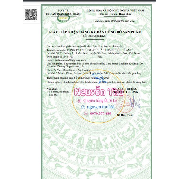 (Mẫu mới) Mầm Đậu Nành Lecithin Healthy Care 100 viên - 1200mg - đủ bill Chemist Úc | BigBuy360 - bigbuy360.vn