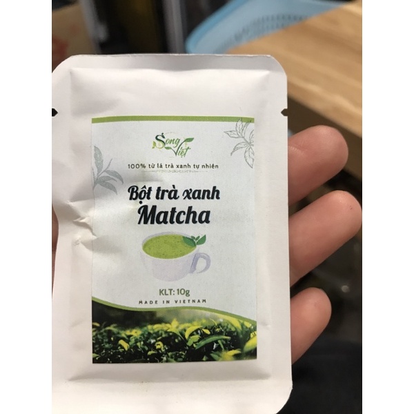 Bột trà xanh 10gr