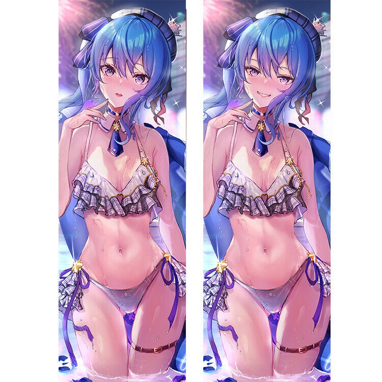 Vỏ Gối Ôm In Hình Hololive Hoshimachi Suisei Dakim Sakura, Kích Thước 150X50cm