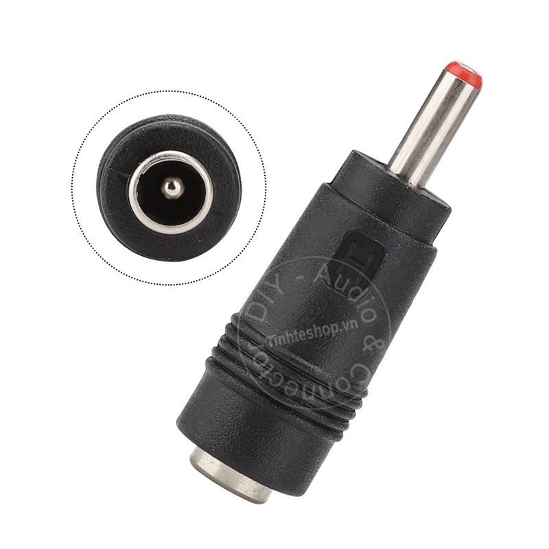 Jack chuyển nguồn từ 5.5x2.1mm sang 3.5*1.35mm 1 chiếc