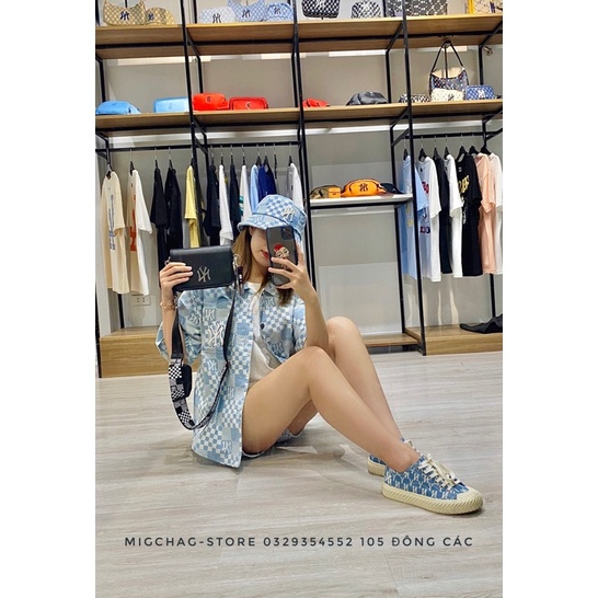 Sơ Mi MLB Checkerboard 3ADRMN623