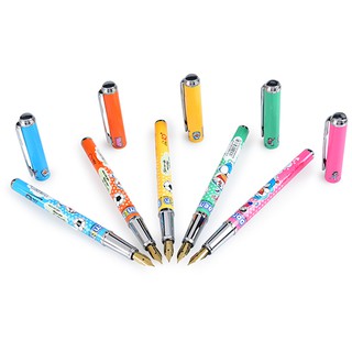 Bút máy viết chữ đẹp Doraemon FT-02/DO PLUS - Điểm 10 (Hộp 1 Cây) - Bút máy ngòi mài nông