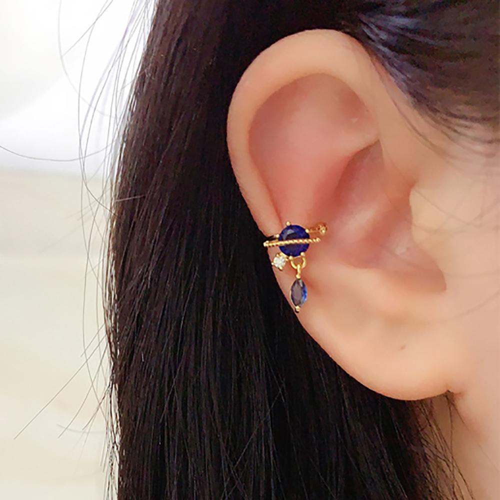 Khuyên Kẹp Sụn Tai Họa Tiết Hoa Thời Trang Cá Tính Cho Nam Và Nữ