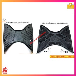 Thảm để chân SH việt 2012 - 2019 sơn carbon