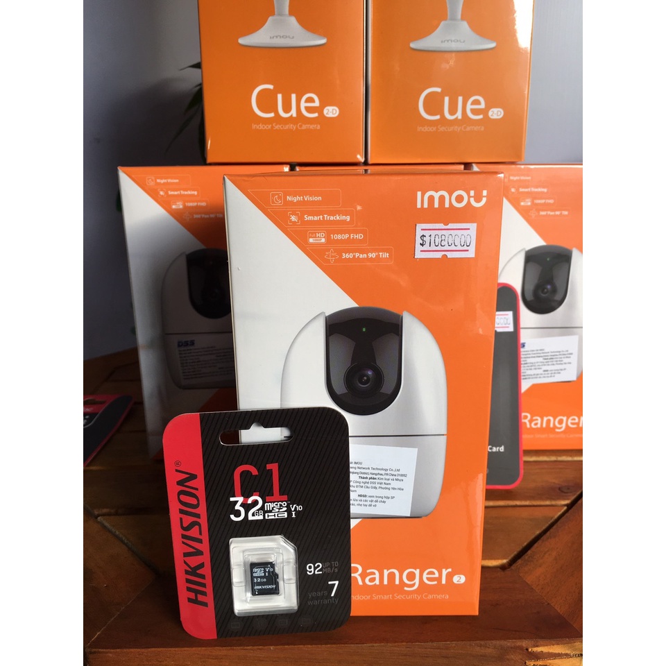 Camera Imou  2M A22EP Ranger 2 xuay 360 - C22EP Cue 2-D Chính Hãng BH 2 năm