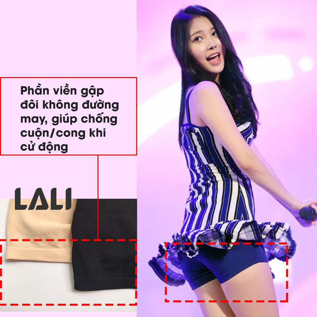 Quần mặc váy quần bảo hộ chống cuộn không đường may LALI | BigBuy360 - bigbuy360.vn