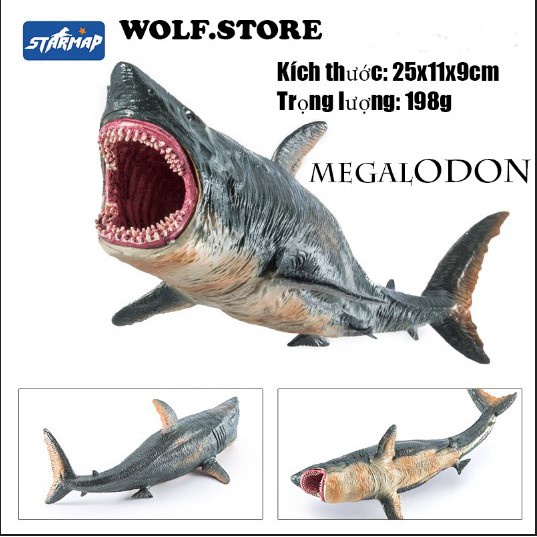 Mô hình khủng long Mosasaurus - Megalodon