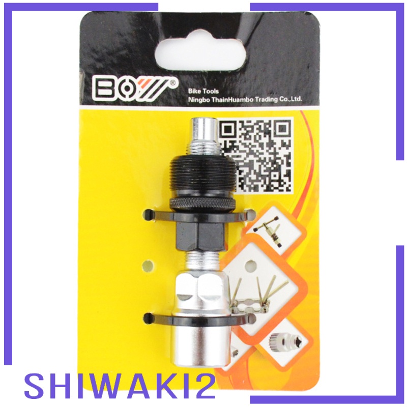 Bộ Dụng Cụ Tháo Líp Xe Đạp 2 Trong 1 Shiwaki2 Kèm Cờ Lê 15mm