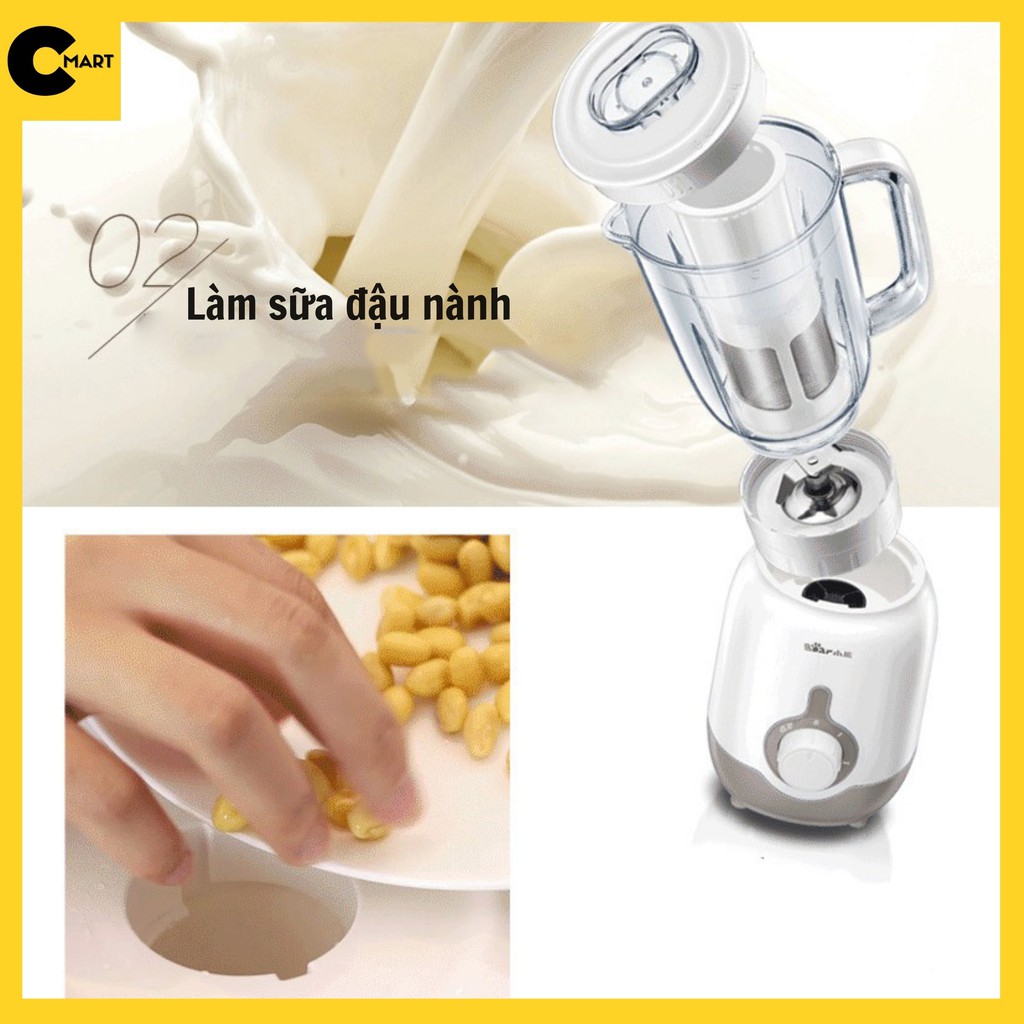 Máy Xay Đa Năng BEAR LLJ-B12K1 Chính Hãng [CMART GIA DỤNG TIỆN ÍCH]