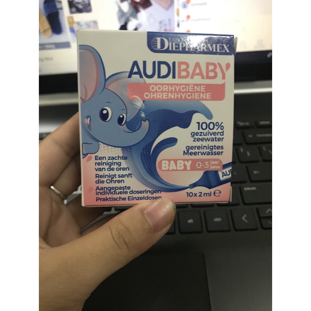 Audibaby - Dung Dịch Tan Ráy Tai Cho Trẻ Sơ Sinh, Trẻ Nhỏ Và Người Lớn