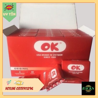 (GIÁ SỈ)Bao cao su OK ( che tên khi giao hàng)