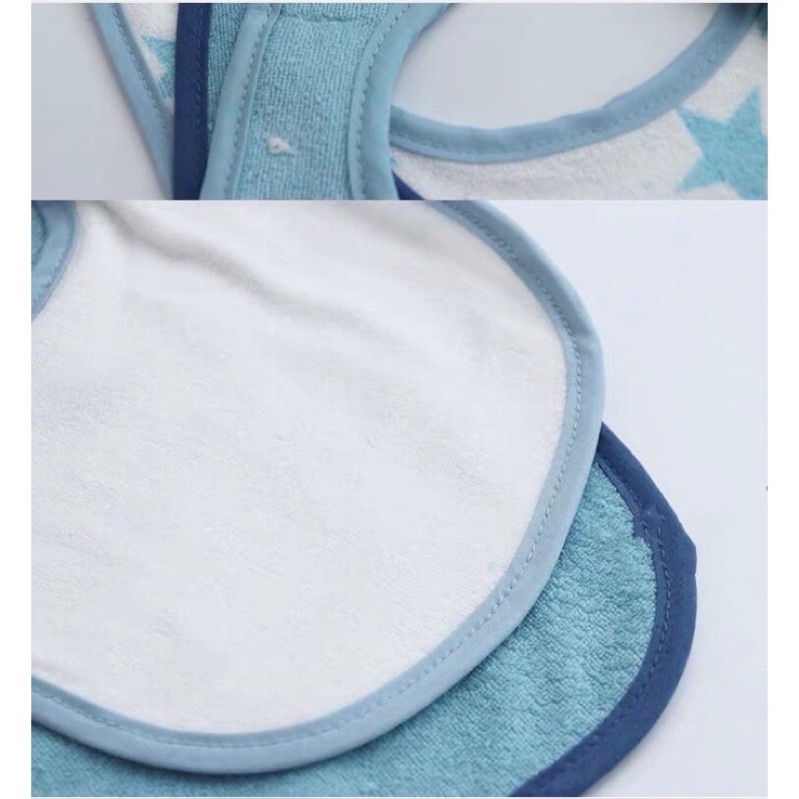 Sét 4c khăn yếm ăn dặm cho bé trai bé gái