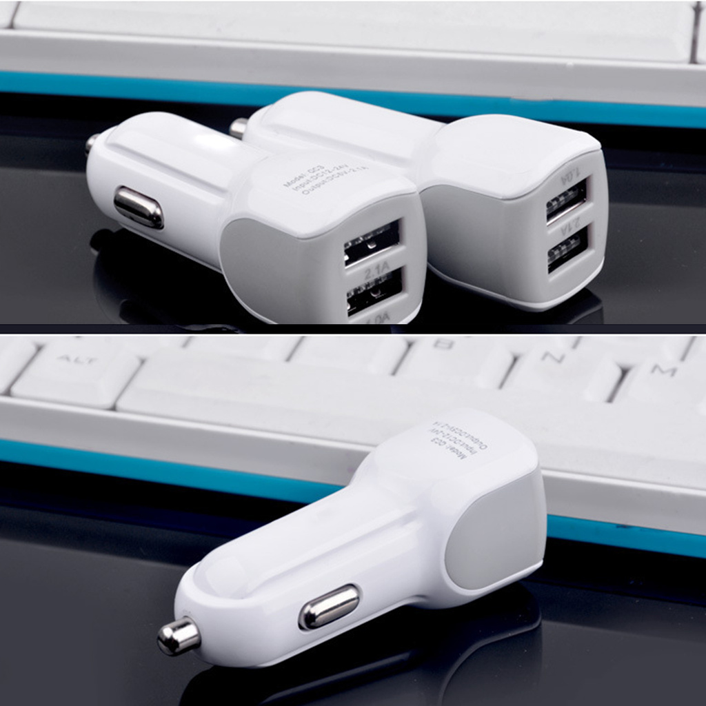 Cốc Sạc Usb Mini 2.1a Tiện Dụng Cho Xe Ô Tô