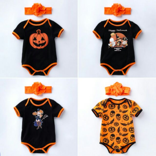 Bodysuit Halloween cho bé 6m đến 18m