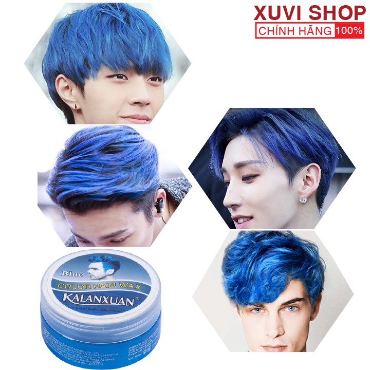 Thuốc Nhuộm Tóc Tạm Thời Xanh Dương KALANXUAN 100ml Chính Hãng + Tặng Bao Tay - XUVI SHOP | BigBuy360 - bigbuy360.vn