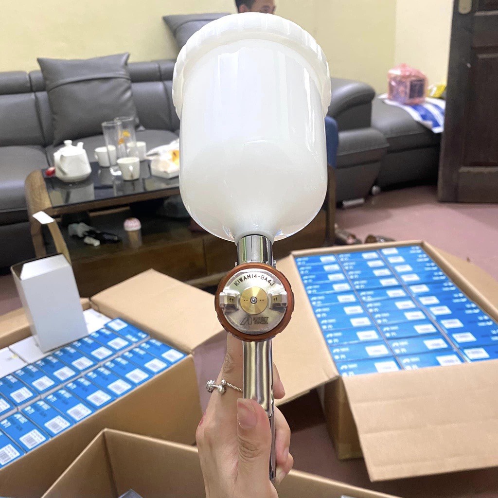 Súng Phun Sơn Kiwami 4-13BA4 Và 14BA4 Anest Iwata ❤  ❤ Béc Phun Sơn Chính Hãng Iwata Nhật Bản