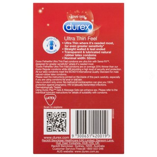 Bao cao su durex hộp 30 chiếc