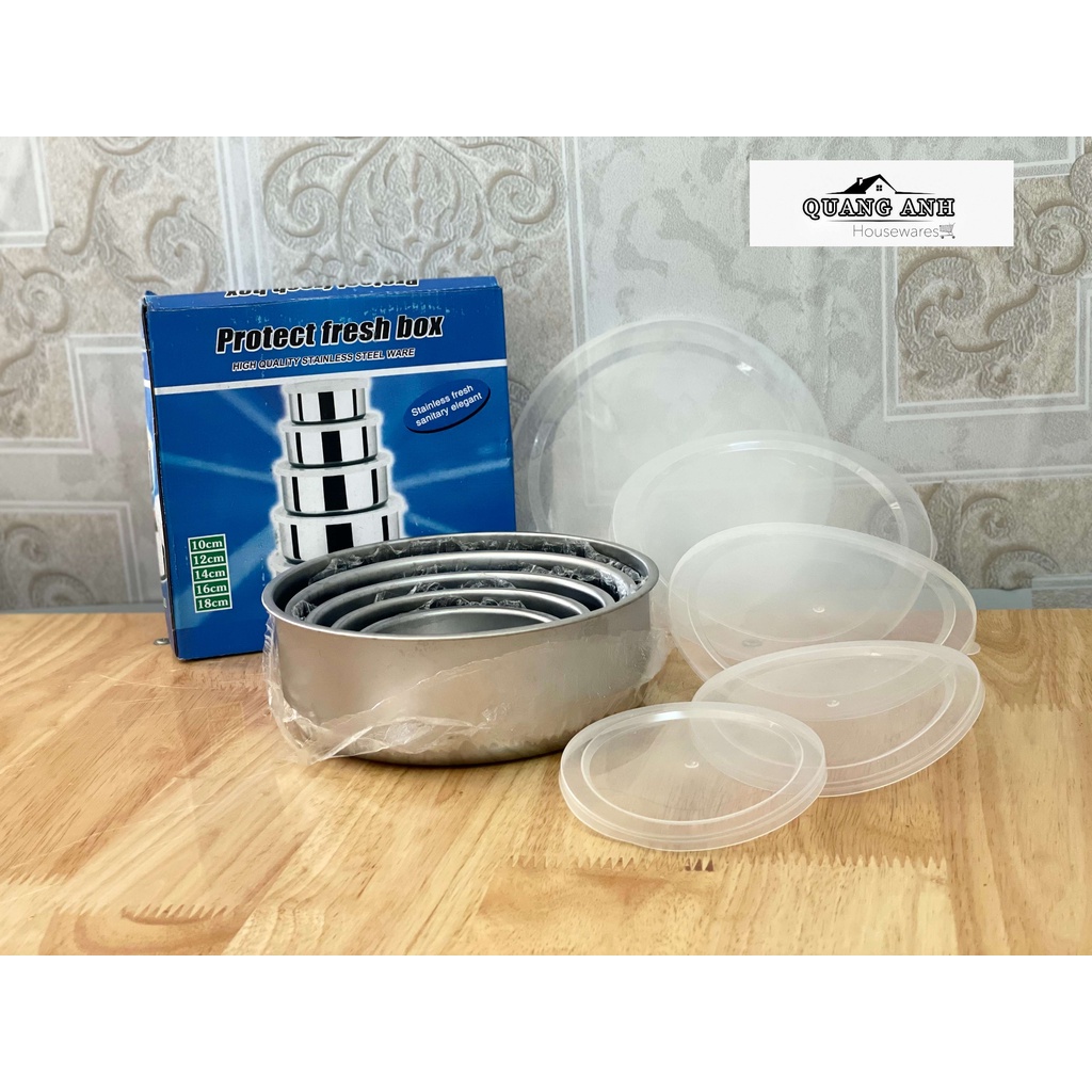 Bộ thố inox tủ lạnh 5c