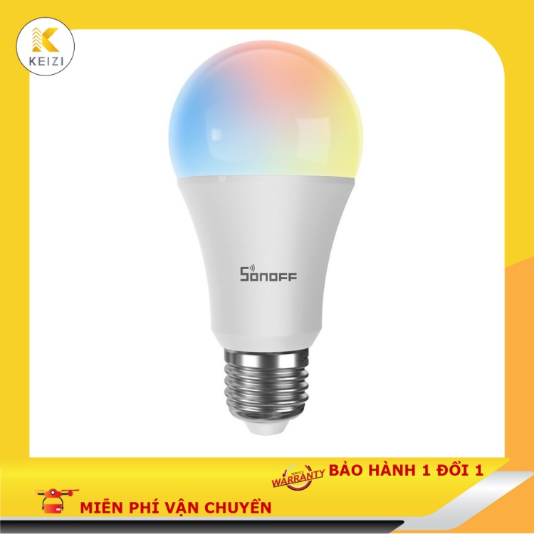 Bóng Đèn LED Thông Minh Sonoff Wi-Fi B05-B-A60 9W E27 RGB