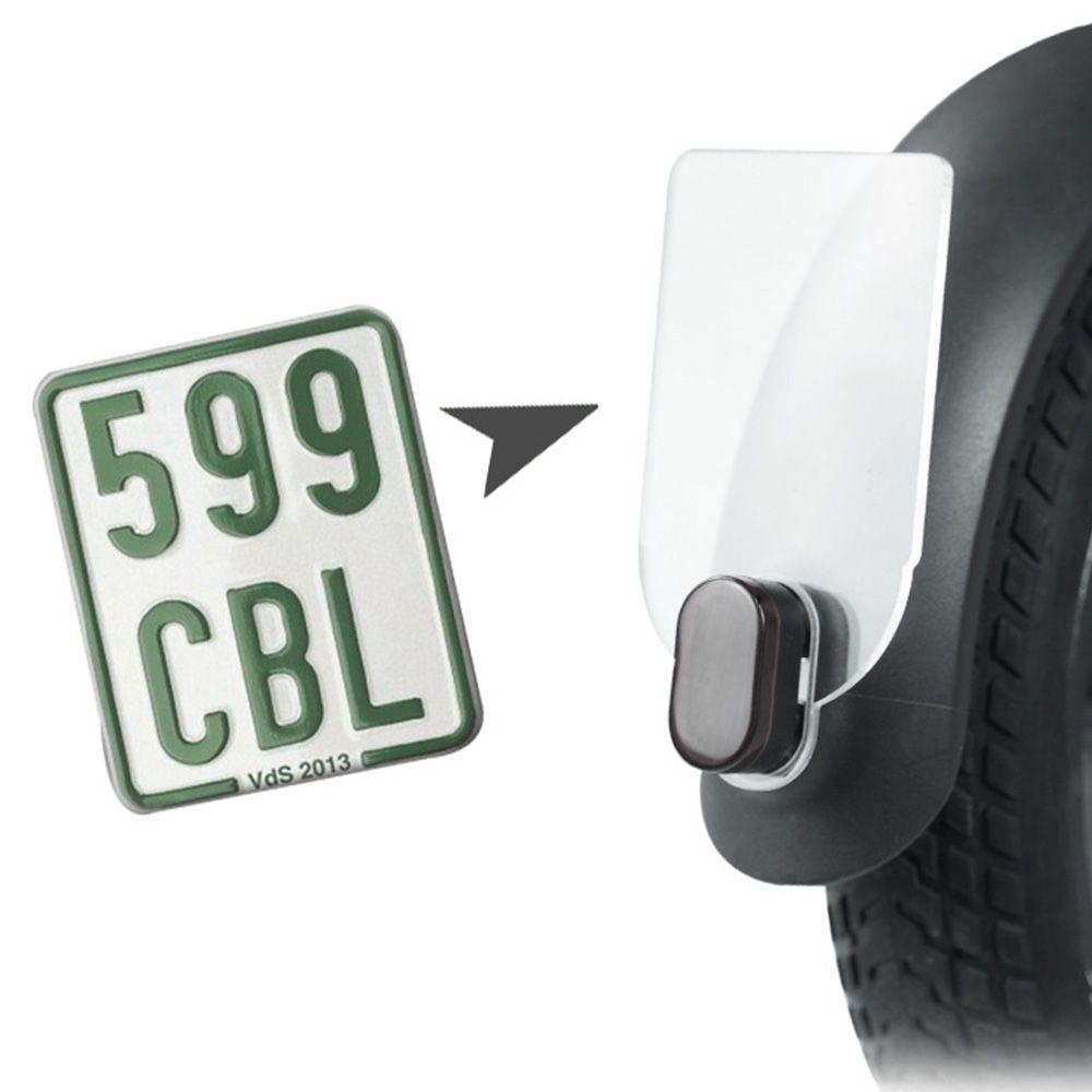 MUVAKO Giá Đỡ Biển Số Xe Bằng Nhựa Cho Xiaomi M365 Pro