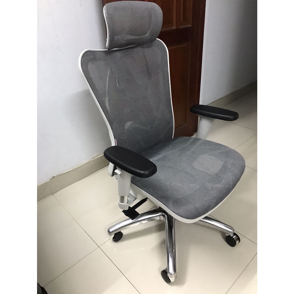 SIHOO M57 - Ghế xoay văn phòng công thái học Ergonomic, Full lưới thoáng khí, Điều chỉnh thắt lưng bảo vệ cột sống