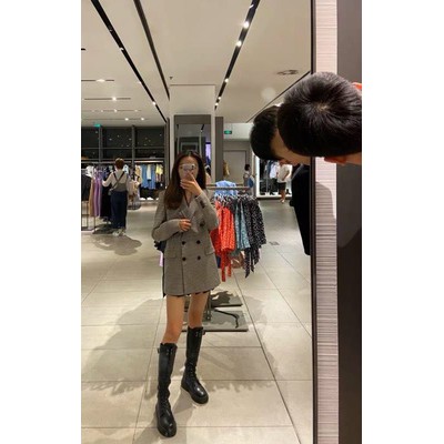 BOOTS ĐÙI DA BUỘC DÂY ĐẾ 4CM KÈM ĐAI | BigBuy360 - bigbuy360.vn