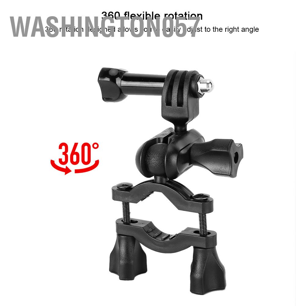 Washington057 Universal Car DVR Holder 360° Rotation Rearview Mirror Mount for Smart Phone GPS Navigation