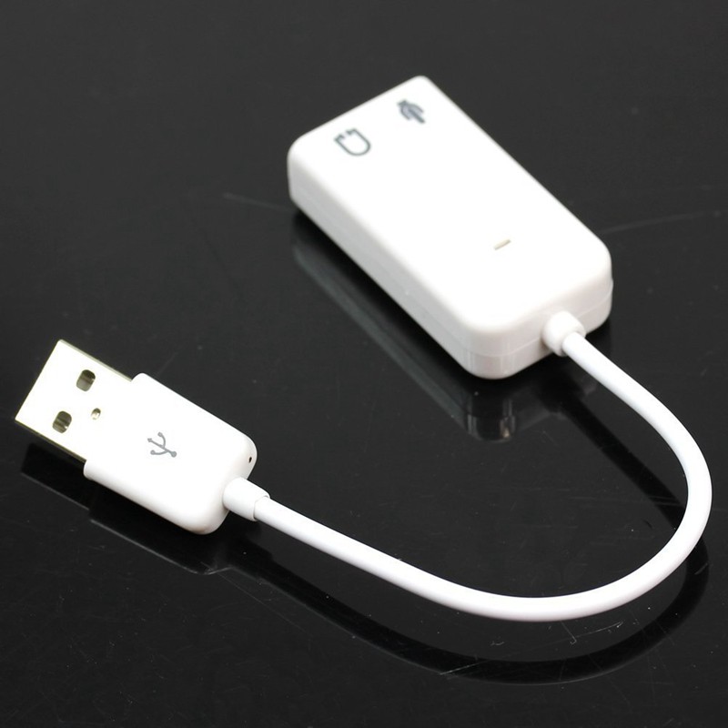 Card Âm Thanh Usb 2.0 3d Virtual 7.1 Cho Pc Laptop Win 7 Mac