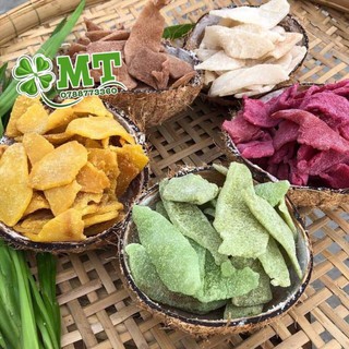 Mứt dừa miếng ngũ sắc 500g ( Lò mứt dừa Bến Tre)