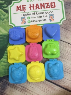  Khuôn cơm bento ép cơm làm đậu hũ cho bé