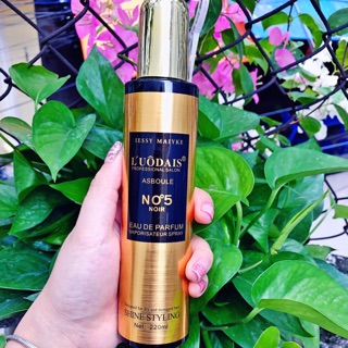 XỊT DƯỠNG TÓC NƯỚC HOA NO5 NOIR LIYANG 220ML