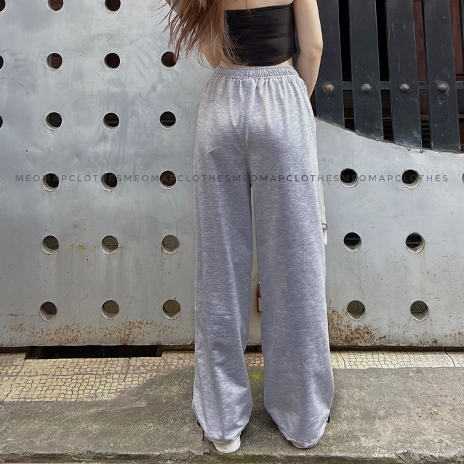 Quần jogger ống rộng bigsize nam nữ unisex chất thun da cá, quần rút ống Basic ulzzang