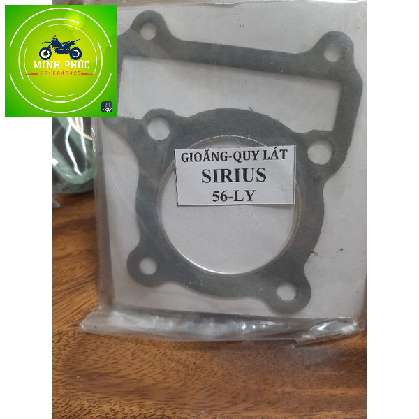 RON QUYLAT XE SIRIUS ĐỘ SIZE 54 56 58 62 65