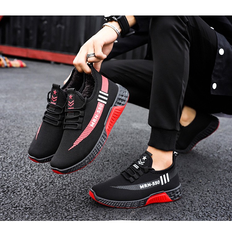 Giầy Sneaker Thể Thao Nam Cao Cấp - Lót Nỉ Siêu Ấm (G5)