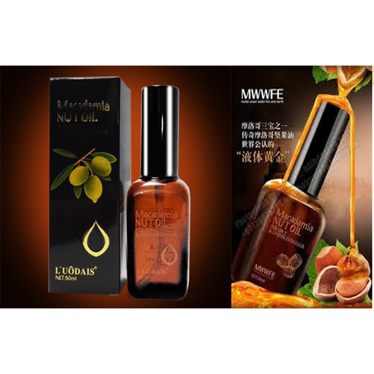 Tinh dầu dưỡng tóc Macadamia Nut Oil 50ml