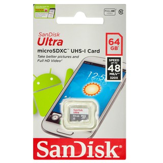Thẻ nhớ sandisk sd ultra 64gb class10